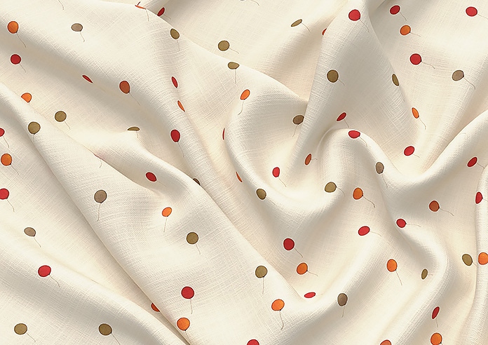 May Day, Balloons Spice - Made to Measure Curtains - Image 4